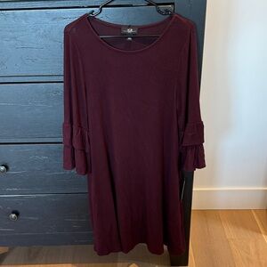 AGB Burgundy Dress